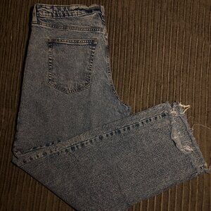 Wild Fable Mid Rise 90s Relaxed Straight Jeans – Size 12